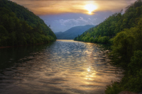 Ocoee-river-sunset