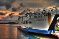 Sun-down-ferry-in-mayotte-island