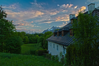 Spring-sunset