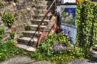 Flower-stairway