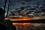 Winter-sunset