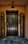 Entrance-door