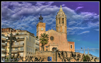 Church-of-sant-bartomeu-i-santa-tecla-sitges-spain