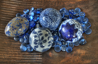 Blue-baubles