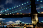 Beaded-bridges-with-a-boat-painting-light