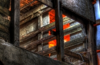 Burning-roof-