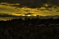 Sunset-train