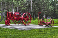 Tractor-on-display