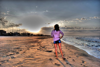 Lisa_sunrise_barcelona
