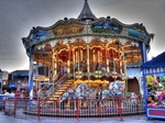 Merry-go-round-at-dusk