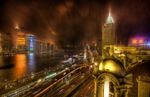 The-bund-in-the-rain